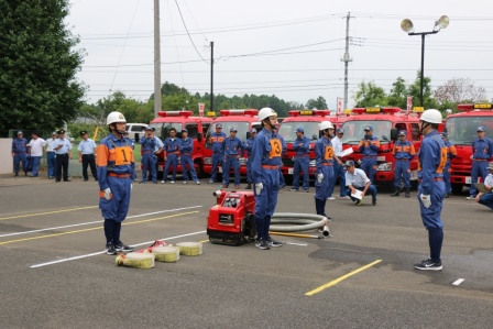 平成28年度 かすみがうら市 消防ポンプ操法競技大会06 width=