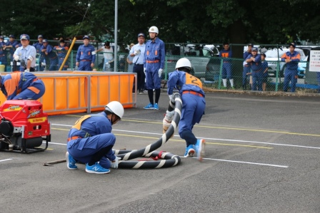 平成28年度 かすみがうら市 消防ポンプ操法競技大会07 width=