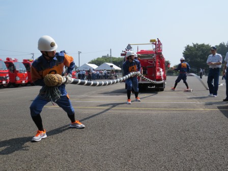 平成27年度かすみがうら市消防ポンプ操法競技大会04 width=