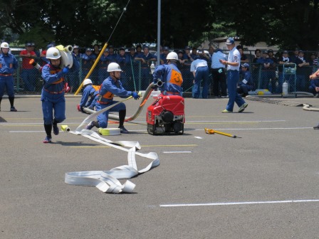 平成27年度かすみがうら市消防ポンプ操法競技大会09 width=