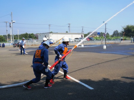 平成26年度 かすみがうら市 消防ポンプ操法競技大会04 width=