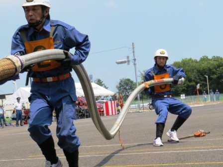 平成26年度 かすみがうら市 消防ポンプ操法競技大会07 width=