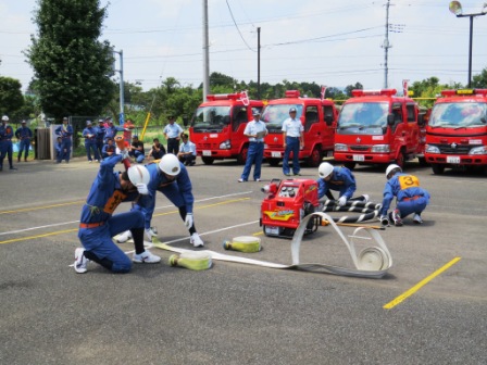 平成26年度 かすみがうら市 消防ポンプ操法競技大会08 /></p>
<p style=