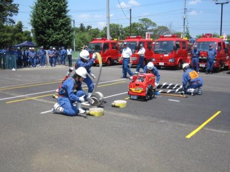 平成23年度 かすみがうら市 消防ポンプ操法競技大会04 width=