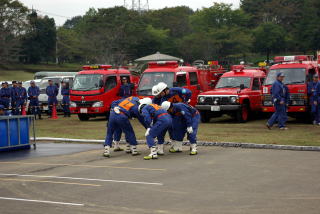 茨城県消防ポンプ操法 県南北部地区大会の結果2010_02 width=