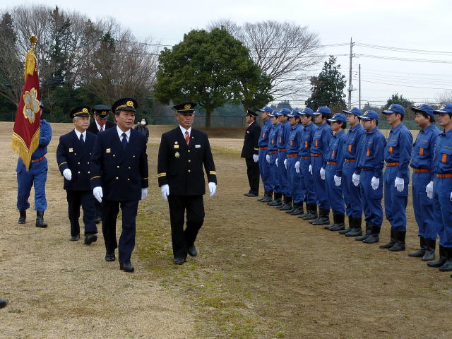 平成22年 かすみがうら市消防出初式01 width=