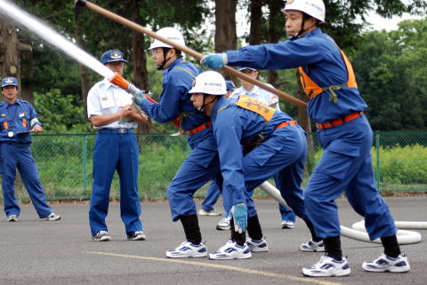 かすみがうら市 消防ポンプ操法競技大会の結果2009_06 width=