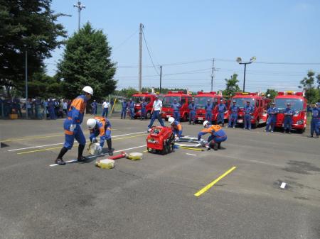 H29かすみがうら市ポンプ操法大会9