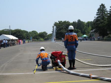 H29かすみがうら市ポンプ操法大会10