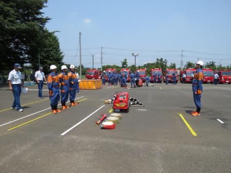 H29かすみがうら市ポンプ操法大会11