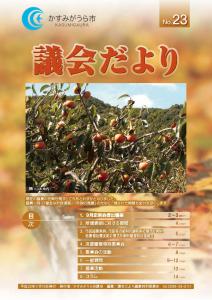 議会だよりNo.23号（2010年11月18日発行）