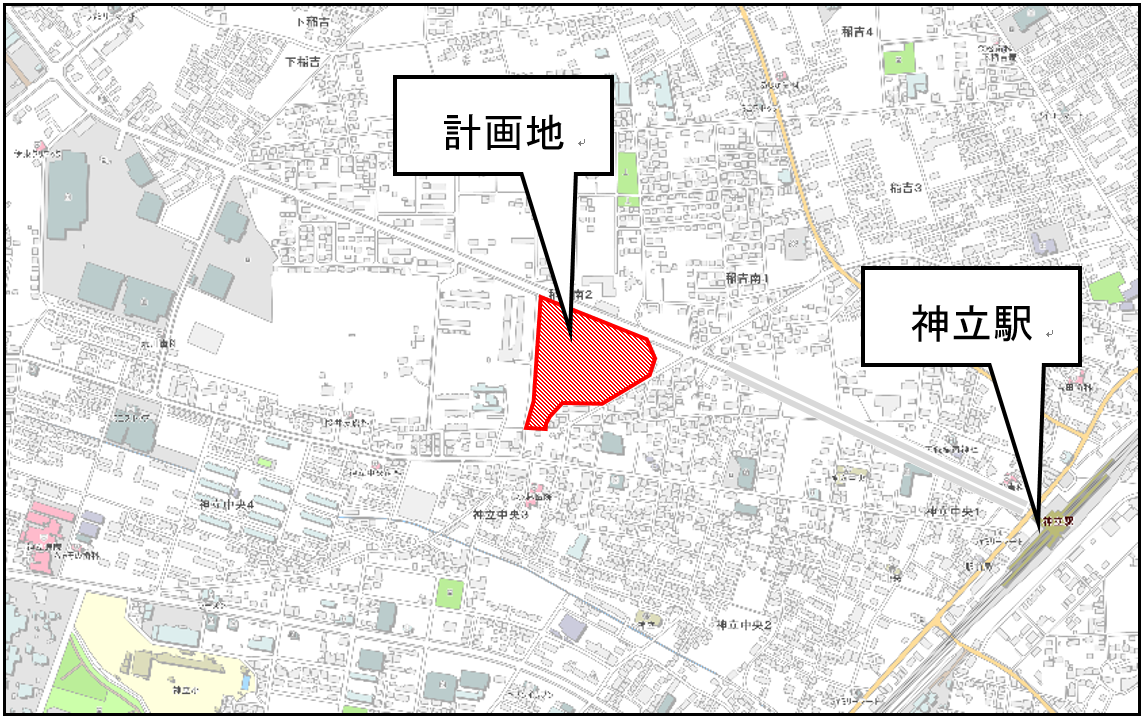 計画位置図