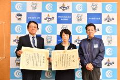 R7.11.28 市長表敬訪問(下稲吉小学校長)体育研究2