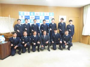 緊急消防援助隊授与式(表彰)