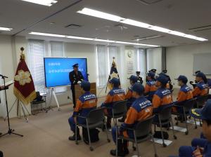 令和8年度　かすみがうら市消防団入団式01