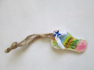 ビーチサンダルキーホルダー