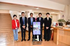 R8.6,11 霞ヶ浦ライオンズ デジタルサイネージ寄贈2